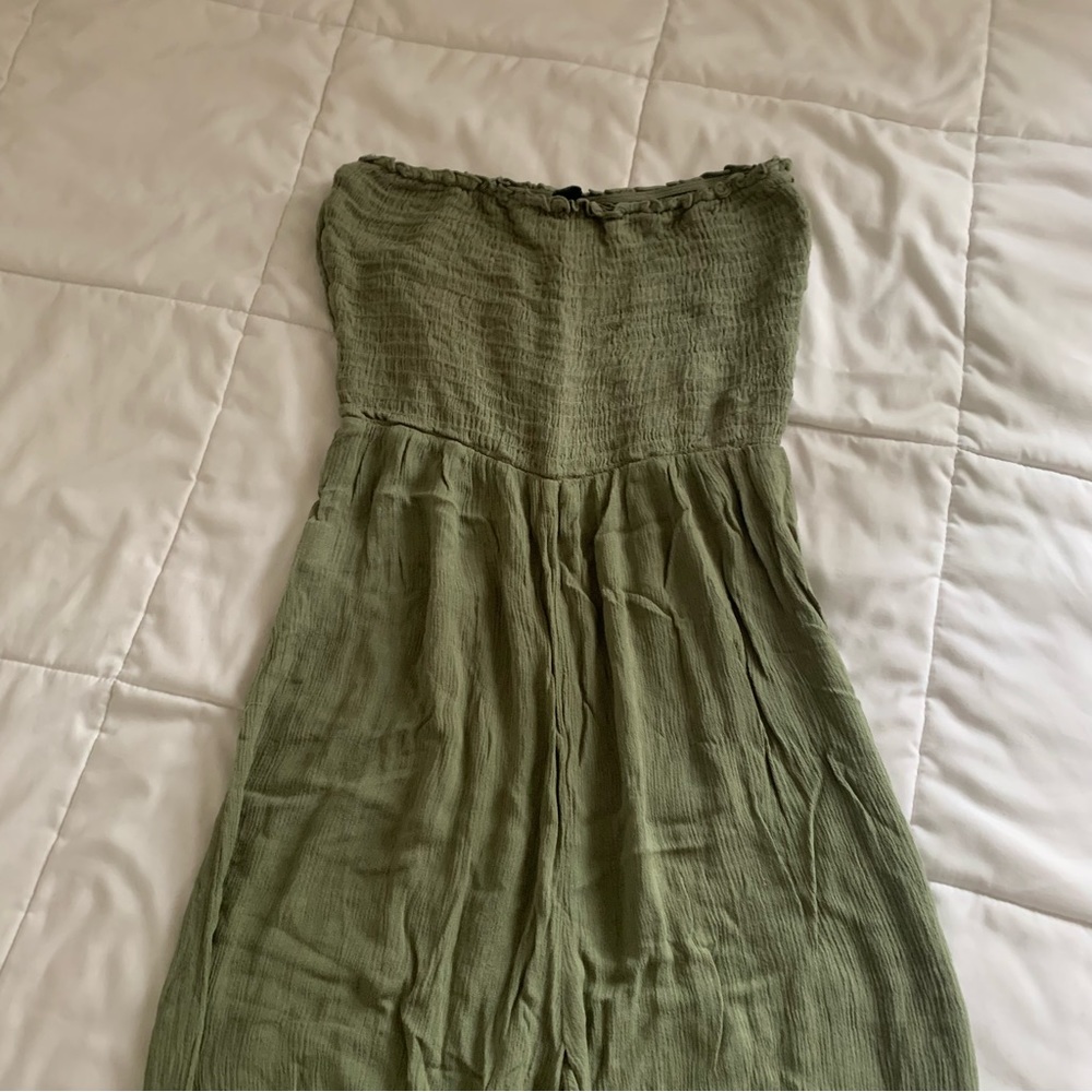 green romper